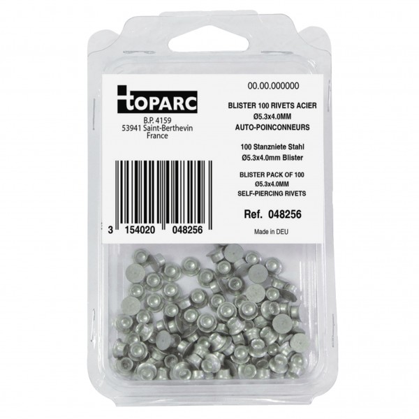 Стальные заклепки Ø 5.3x4.0 мм GYS 048256